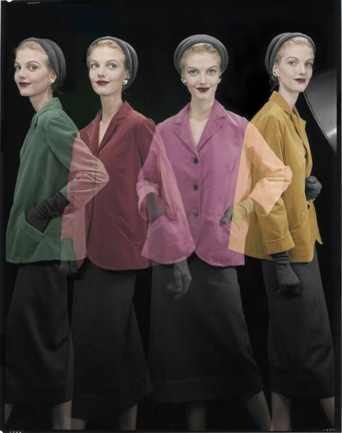 Erwin Blumenfeld, A shake up in young fashion, pour la couverture de Vogue US, 1er août 1953 © The Estate of Erwin Blumenfeld, collection Henry et Yorick Blumenfeld