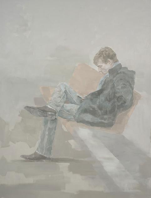 Atsing, John, 2012, Huile sur toile, 182 x 137 cm © Atsing