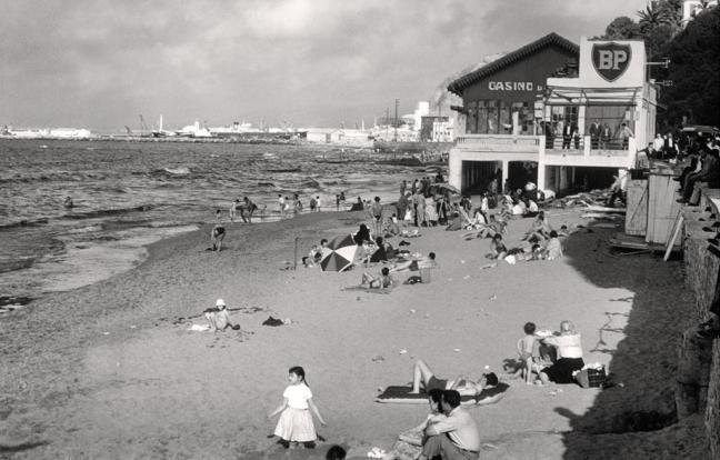 Anonyme / Combier Imprimerie Mâcon Plage de Philippeville, vers 1950 © musée Nicéphore Niépce