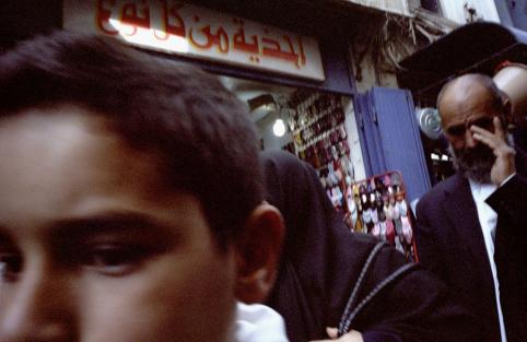 Bruno Boudjelal  Quartier de Bab El Oued, Alger. © Bruno Boudjelal / Agence VU