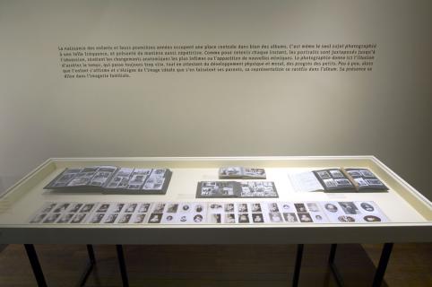 Albums de famille, vue de l'exposition