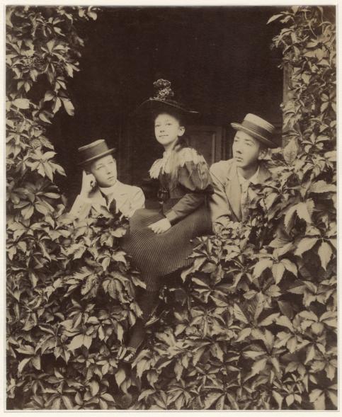 Benoît de Tyszkiewicz Enfants de l’auteur Wiala, Juillet-Août 1893 © collection musée Nicéphore Niépce / Ville de Chalon-sur-Saône
