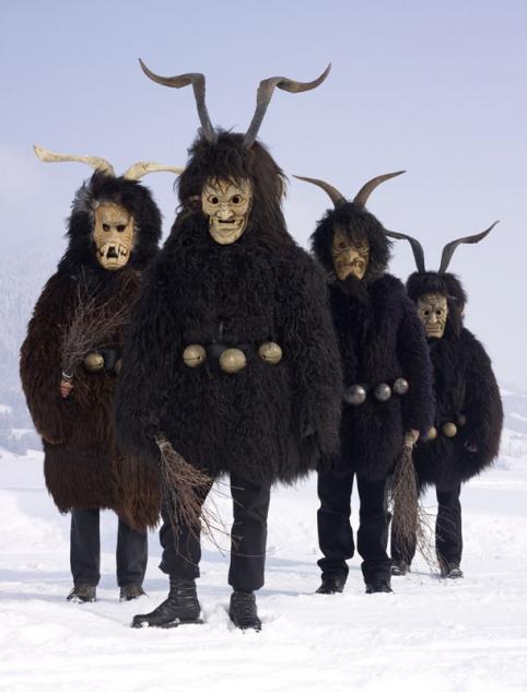 Charles Fréger, Série " Wilder Mann": Krampus, Bad Mitterndorf, Autriche 2011 © Charles Fréger