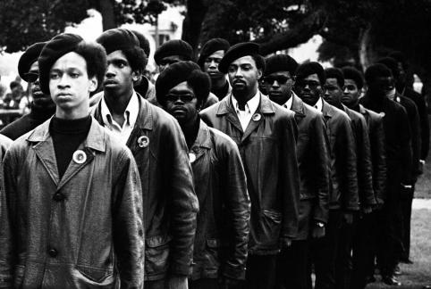 Stephen Shames  “Panthers on Parade” Oakland, 28 juillet 1968 © Stephen Shames / courtesy Steven Kasher Gallery 