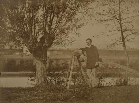 Édouard Loydreau Autoportrait vers 1860 © musée Nicéphore Niépce Ville de Chalon-sur-Saône