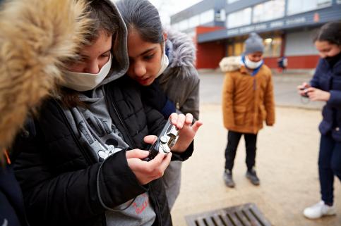 © Julien Piffaut / Ville de Chalon-sur-Saône - école Anne Frank classe CM2