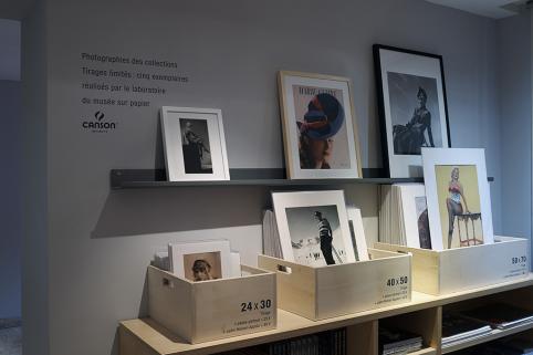 vue de la boutique librairie du musée © Musée Nicéphore Niépce 